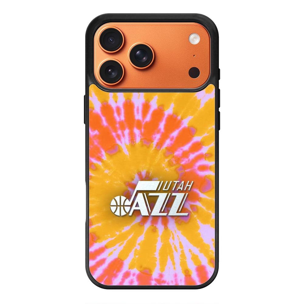 Uta Jazz Tie Dye Style Logo iPhone 17 Pro Case QC10464