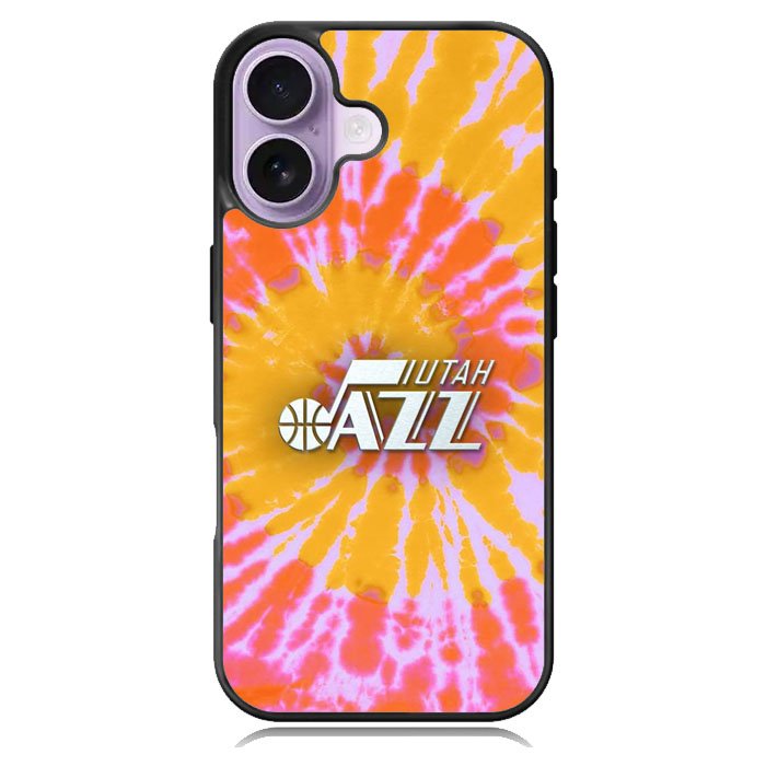 Uta Jazz Tie Dye Style Logo iPhone 17 Case OV10464