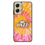 Uta Jazz Tie Dye Style Logo Motorola Moto G Stylus 5G 2024 Case OV10464