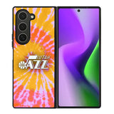 Uta Jazz Tie Dye Style Logo Samsung Galaxy Z Fold 6 5G 2024 Case OV10464