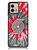 Portland Trailblazers Tie Dye Style Logo Motorola Moto G Stylus 5G 2023 Case OV10397
