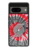 Portland Trailblazers Tie Dye Style Logo Google Pixel 8 Case QC10397