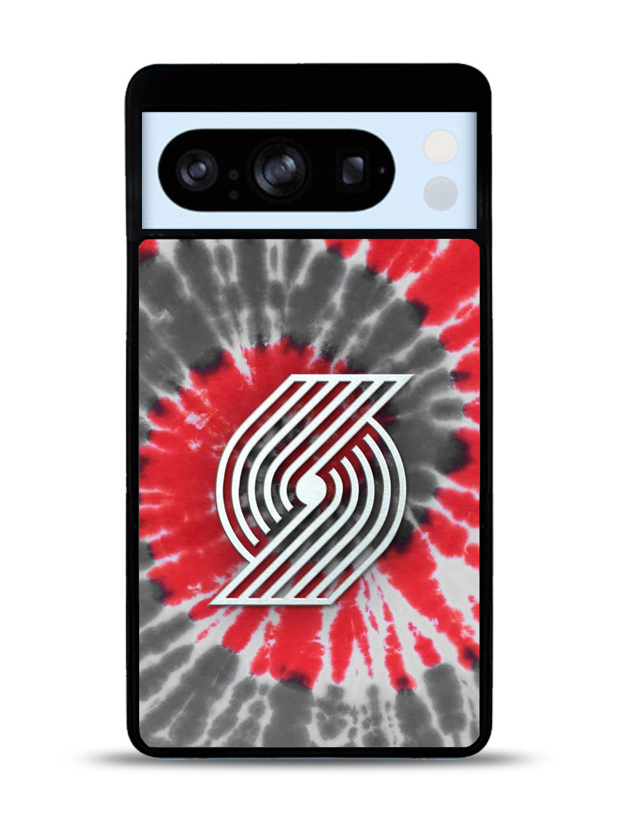 Portland Trailblazers Tie Dye Style Logo Google Pixel 8 Pro Case QC10397
