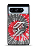 Portland Trailblazers Tie Dye Style Logo Google Pixel 8 Pro Case QC10397