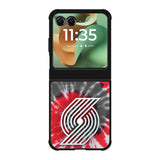 Portland Trailblazers Tie Dye Style Logo Motorola Moto RAZR 2025 Case OV10397