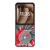 Portland Trailblazers Tie Dye Style Logo Motorola Moto RAZR Plus 2025 Case OV10397