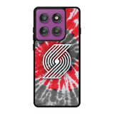 Portland Trailblazers Tie Dye Style Logo Motorola Moto Edge 60 Pro Case QC10397
