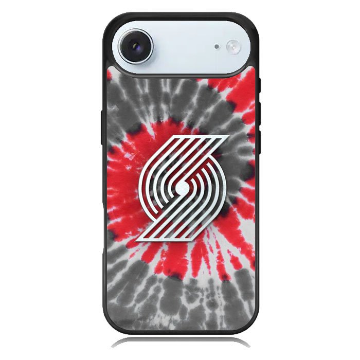 Portland Trailblazers Tie Dye Style Logo iPhone 17 Air Case OV10397
