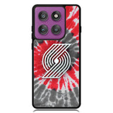 Portland Trailblazers Tie Dye Style Logo Motorola Moto Edge 2025 | Moto Edge 60 Fusion | Moto Edge 60 Pro Case OV10397