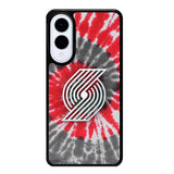 Portland Trailblazers Tie Dye Style Logo Samsung Galaxy S25 Edge 5G Case OV10397