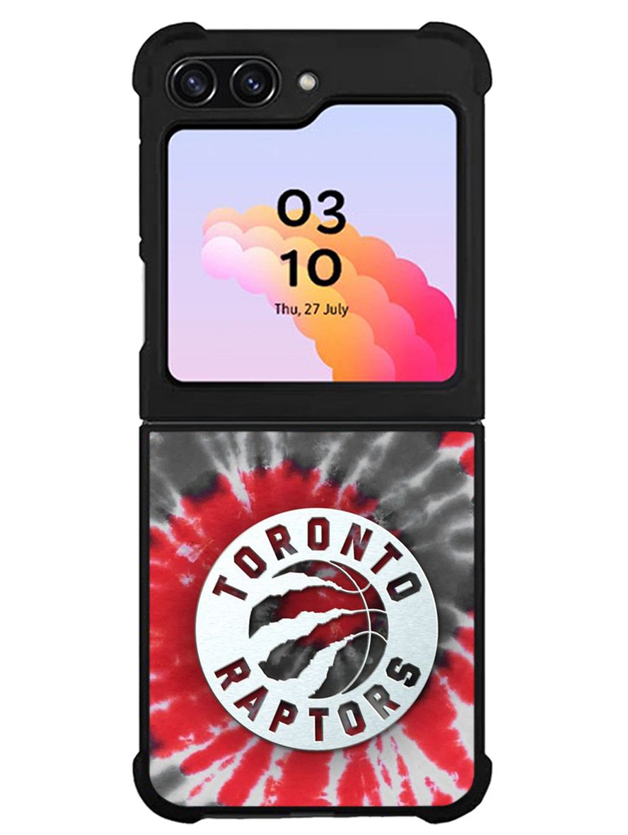 Toronto Raptors Tie Dye Style Logo Samsung Galaxy Z Flip 5 5G 2023 Case OV10459