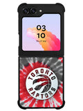 Toronto Raptors Tie Dye Style Logo Samsung Galaxy Z Flip 5 5G 2023 Case OV10459