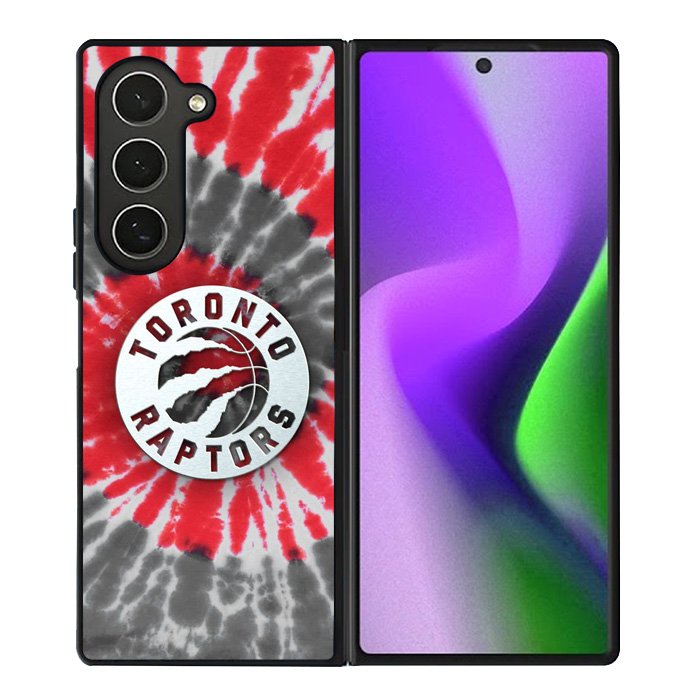 Toronto Raptors Tie Dye Style Logo Samsung Galaxy Z Fold 6 5G 2024 Case OV10459