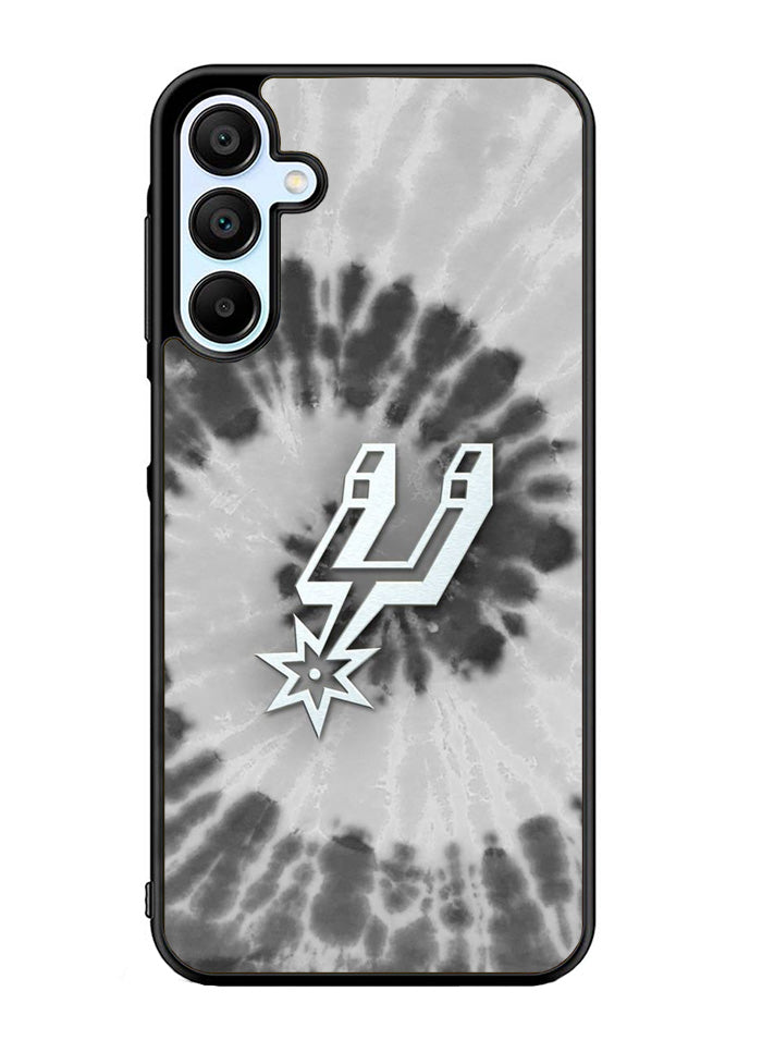 San Antonio Spurs Tie Dye Style Logo Samsung Galaxy A35 5G Case OV10416