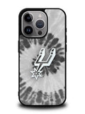 San Antonio Spurs Tie Dye Style Logo iPhone 16 Pro Case OV10416