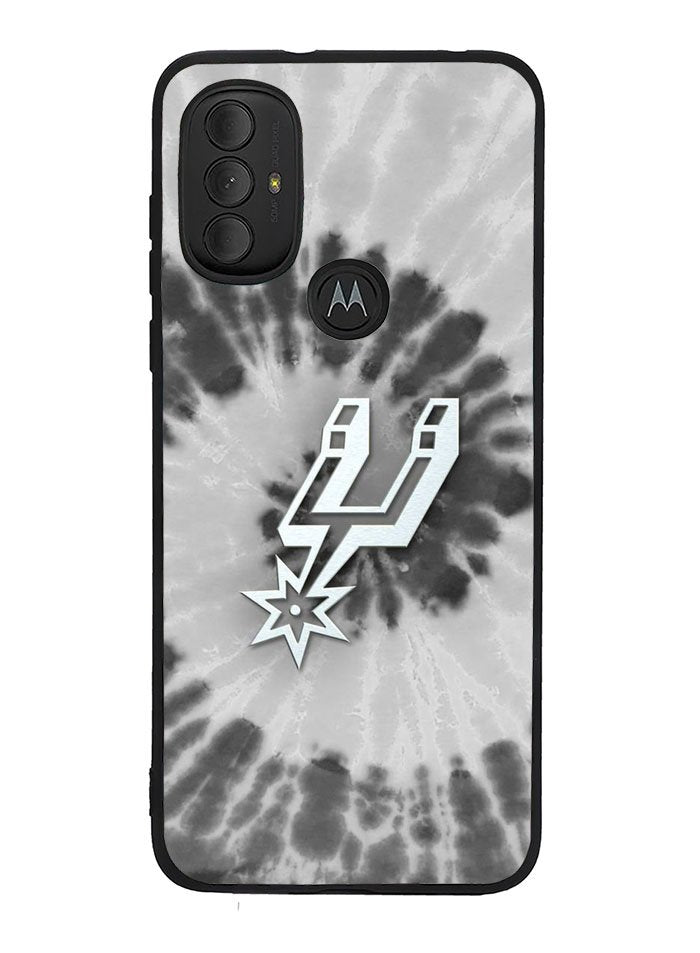 San Antonio Spurs Tie Dye Style Logo Motorola Moto G Pure 2021 , Moto G Power 2022 Case OV10416