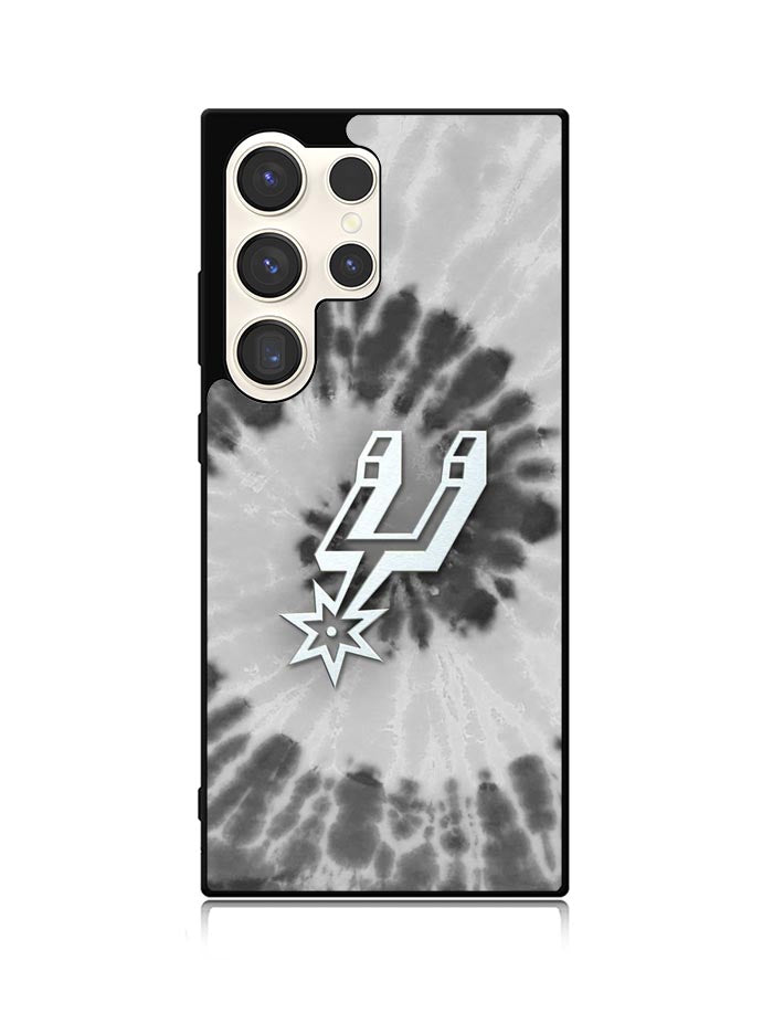 San Antonio Spurs Tie Dye Style Logo Samsung Galaxy S25 Ultra 5G Case QC10416