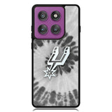 San Antonio Spurs Tie Dye Style Logo Motorola Moto Edge 2025 | Moto Edge 60 Fusion | Moto Edge 60 Pro Case OV10416