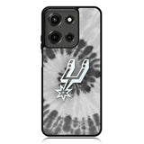 San Antonio Spurs Tie Dye Style Logo Motorola Moto G 5G 2025 Case OV10416