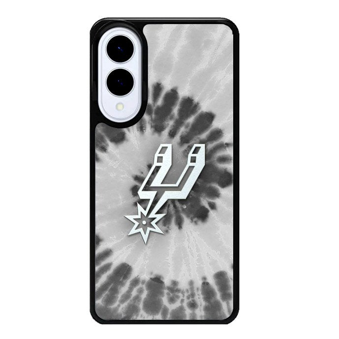 San Antonio Spurs Tie Dye Style Logo Samsung Galaxy S25 Edge 5G Case OV10416