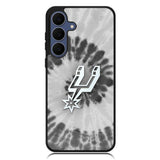 San Antonio Spurs Tie Dye Style Logo Samsung Galaxy S25 FE Case OV10416