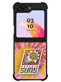 Phoenix Suns Tie Dye Style Logo Samsung Galaxy Z Flip 5 5G 2023 Case OV10543