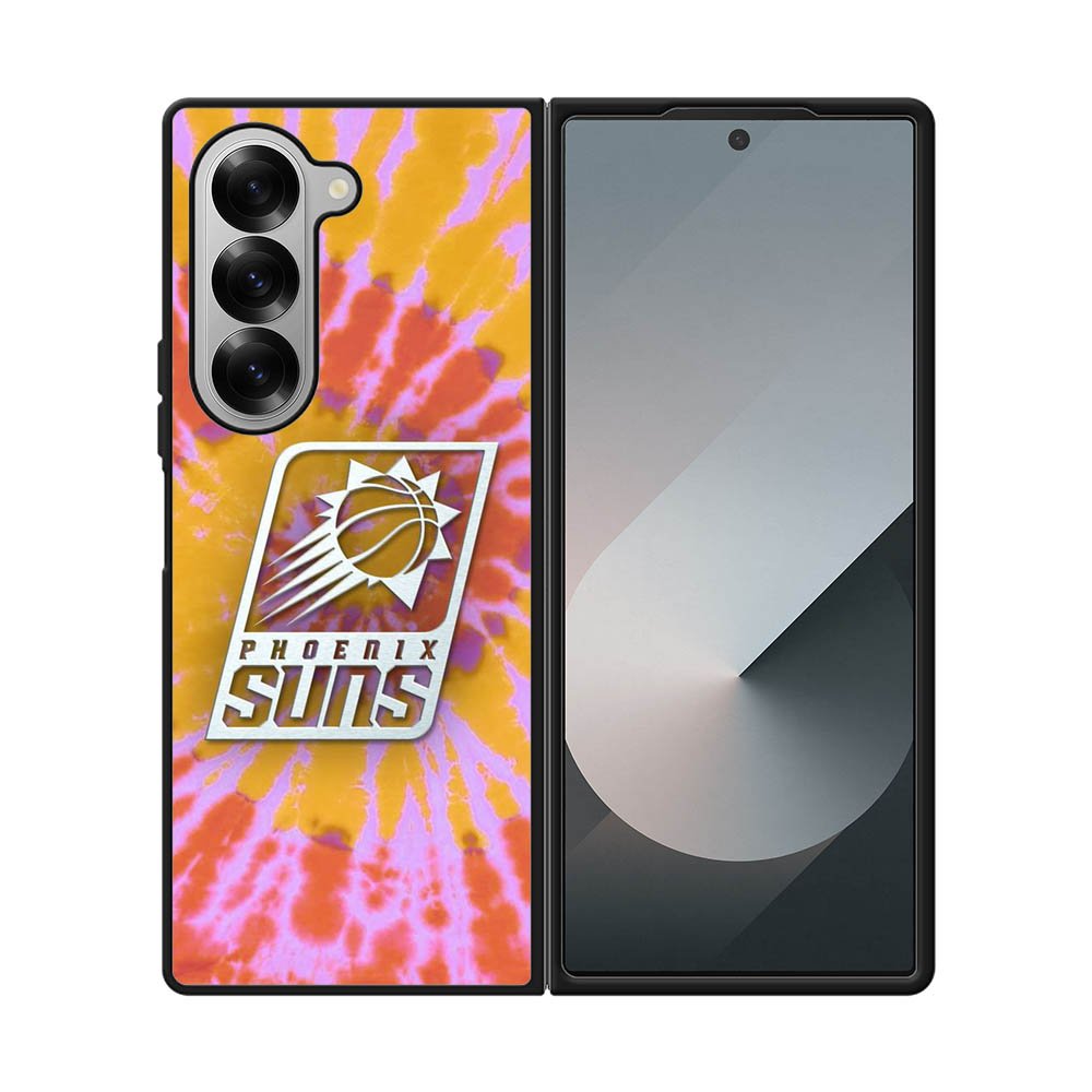 Phoenix Suns Tie Dye Style Logo Samsung Galaxy Z Fold 7 5G Case OV10543