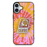 Phoenix Suns Tie Dye Style Logo iPhone 16 Case QC10543