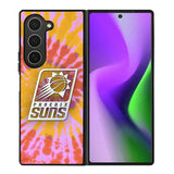 Phoenix Suns Tie Dye Style Logo Samsung Galaxy Z Fold 6 5G 2024 Case OV10543