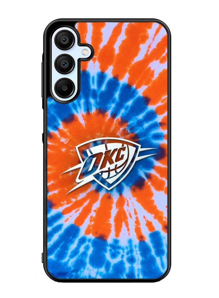 Oklahoma City Thunder Tie Dye Style Logo Samsung Galaxy A15 5G Case OV10520