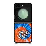 Oklahoma City Thunder Tie Dye Style Logo Samsung Galaxy Z Flip 6 5G 2024 Case OV10520
