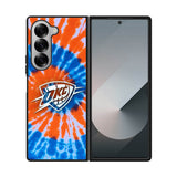 Oklahoma City Thunder Tie Dye Style Logo Samsung Galaxy Z Fold 7 5G Case QC10520