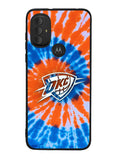 Oklahoma City Thunder Tie Dye Style Logo Motorola Moto G Pure 2021 , Moto G Power 2022 Case OV10520