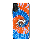 Oklahoma City Thunder Tie Dye Style Logo Samsung Galaxy A07 Case QC10520