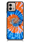 New York Knicks Tie Dye Style Logo Motorola Moto G Stylus 5G 2023 Case OV10513