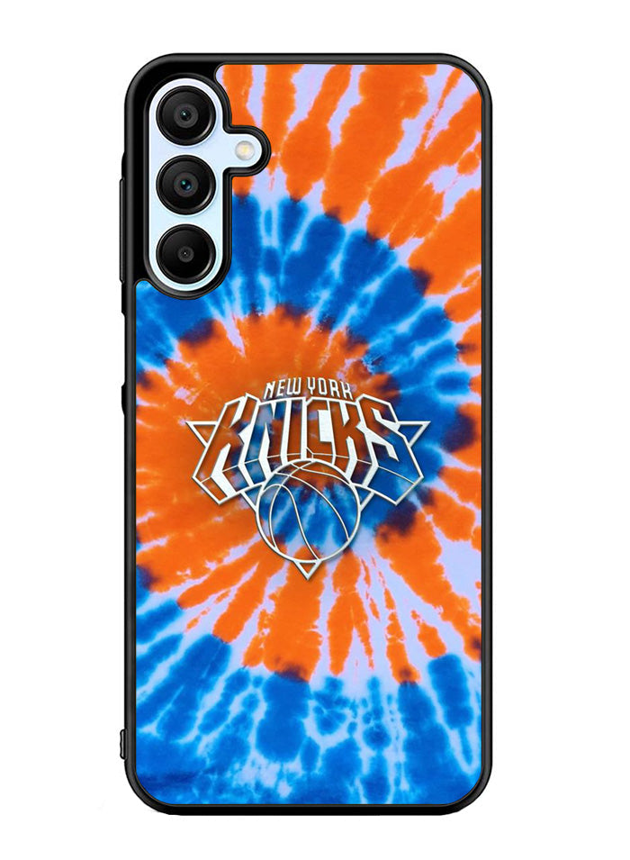 New York Knicks Tie Dye Style Logo Samsung Galaxy A35 5G Case OV10513