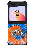 New York Knicks Tie Dye Style Logo Samsung Galaxy Z Flip 5 5G 2023 Case OV10513