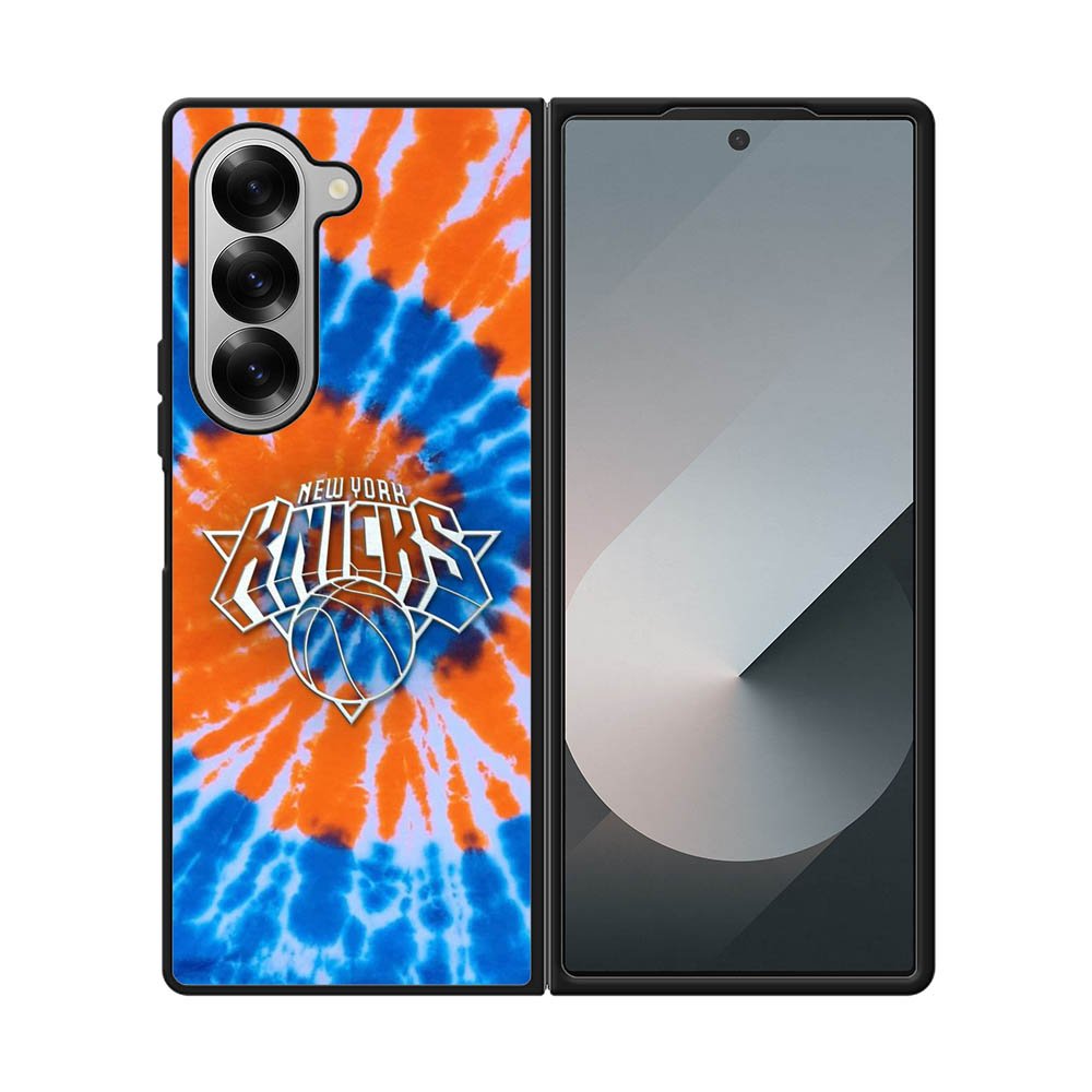 New York Knicks Tie Dye Style Logo Samsung Galaxy Z Fold 7 5G Case OV10513
