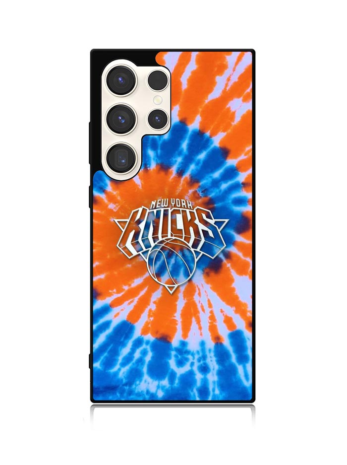 New York Knicks Tie Dye Style Logo Samsung Galaxy S25 Ultra 5G Case QC10513