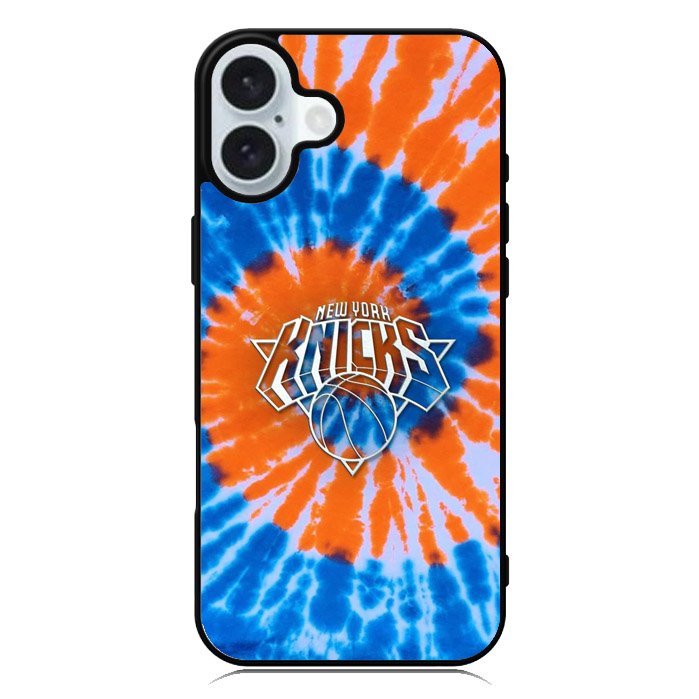 New York Knicks Tie Dye Style Logo iPhone 16 Case QC10513