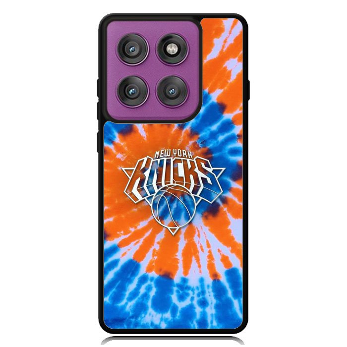 New York Knicks Tie Dye Style Logo Motorola Moto Edge 2025 | Moto Edge 60 Fusion | Moto Edge 60 Pro Case OV10513