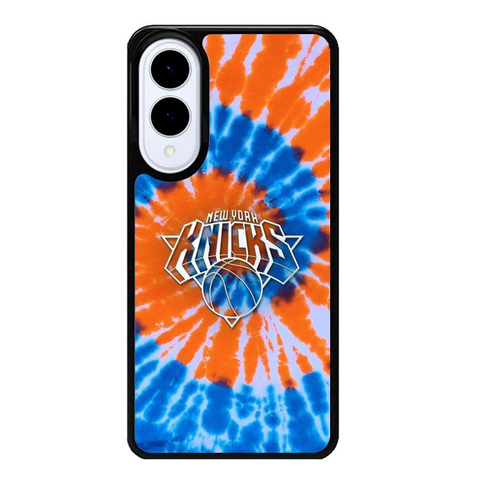 New York Knicks Tie Dye Style Logo Samsung Galaxy S25 Edge 5G Case OV10513