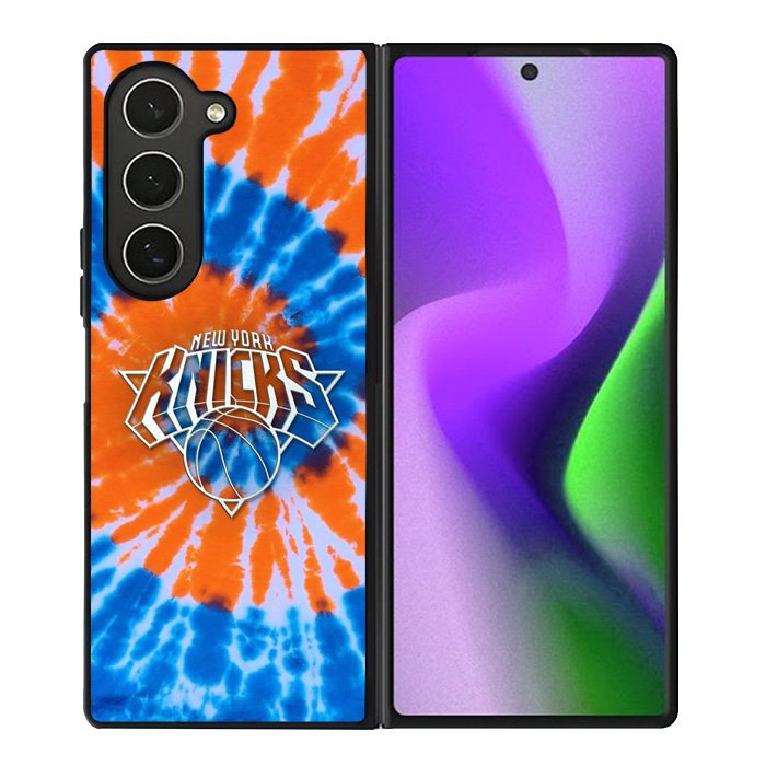 New York Knicks Tie Dye Style Logo Samsung Galaxy Z Fold 6 5G 2024 Case OV10513
