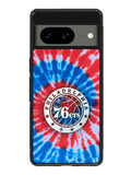 Philadelphia 76ers Tie Dye Style Logo Google Pixel 8A Case QC10542