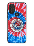 Philadelphia 76ers Tie Dye Style Logo Motorola Moto G Pure 2021 , Moto G Power 2022 Case OV10542