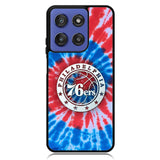 Philadelphia 76ers Tie Dye Style Logo Motorola Moto G Stylus 5G 2025 Case OV10542