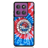 Philadelphia 76ers Tie Dye Style Logo Motorola Moto Edge 2025 | Moto Edge 60 Fusion | Moto Edge 60 Pro Case OV10542