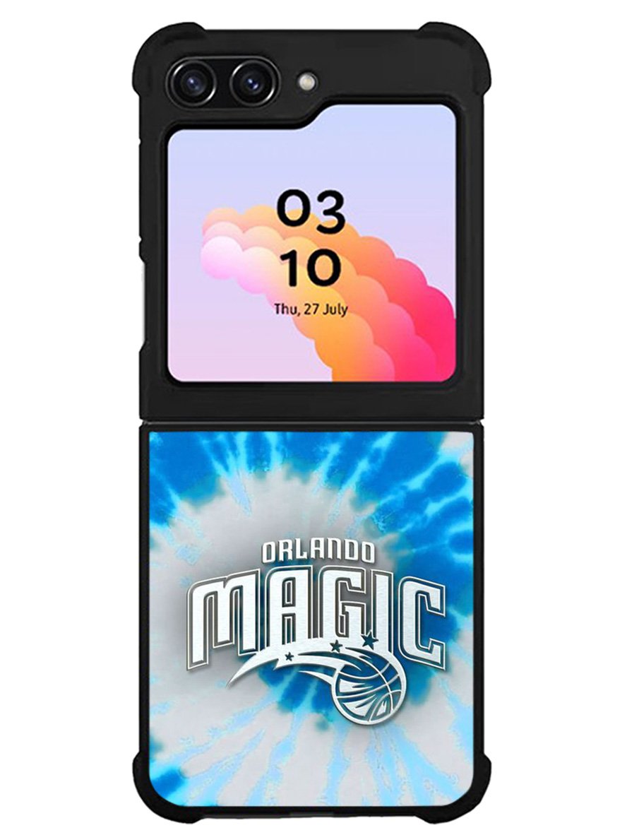 Orlando Magic Tie Dye Style Logo Samsung Galaxy Z Flip 5 5G 2023 Case OV10533