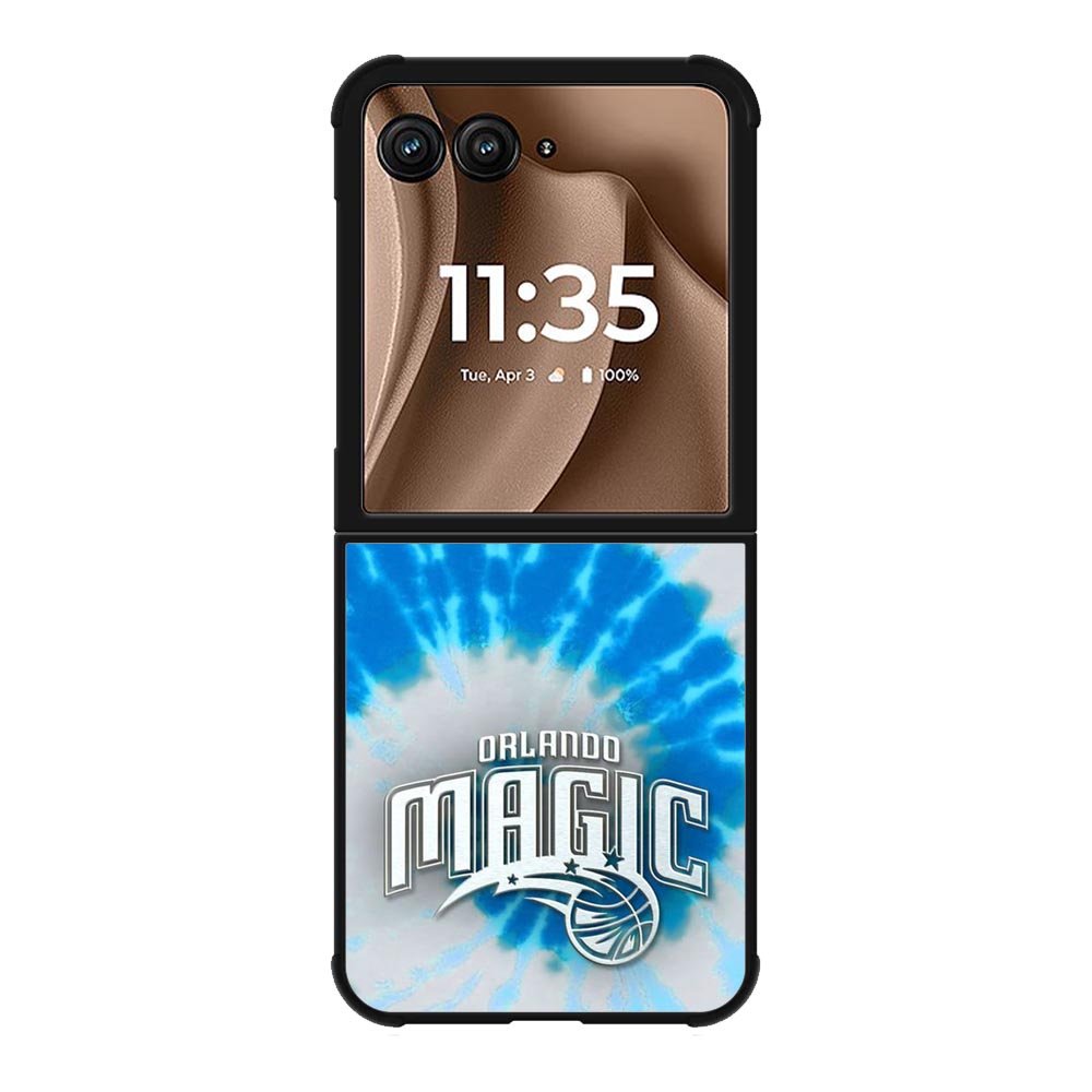 Orlando Magic Tie Dye Style Logo Motorola Moto RAZR Plus 2025 Case OV10533