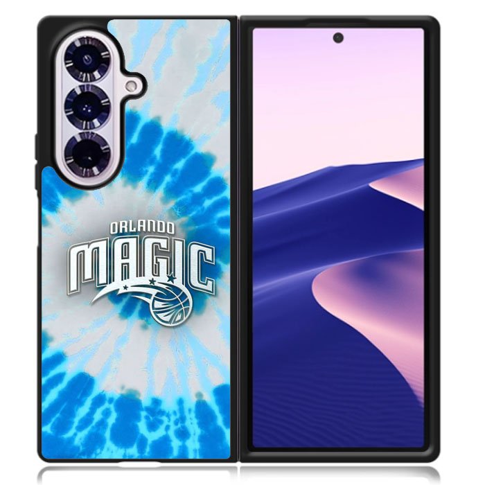 Orlando Magic Tie Dye Style Logo Samsung Galaxy Z Fold 7 Case OV10533